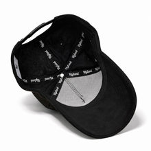 Load image into Gallery viewer, FLYLAND Black Suede Snapback
